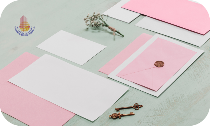 Artwork prep for envelopes printing in Dubai